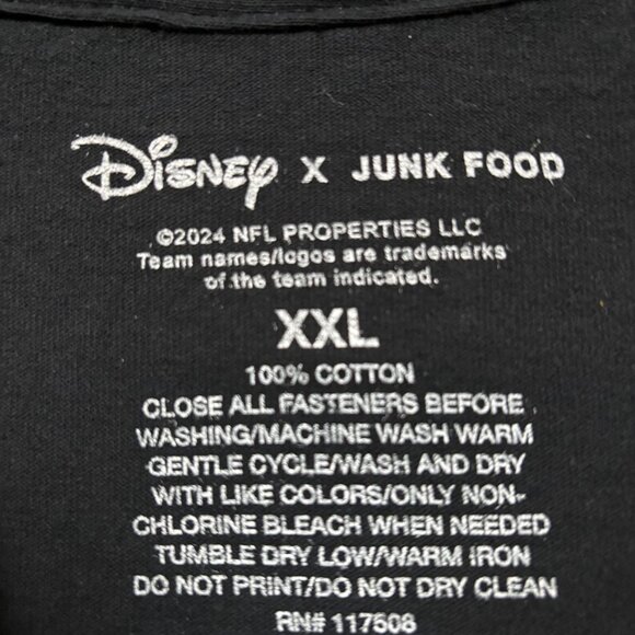 Disney x NFL AFC West Las Vegas Raiders Oversized Tee XXL - Picture 4 of 4